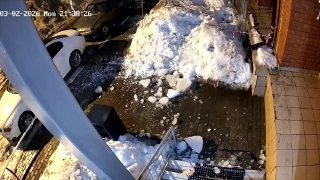 Снегопад в Звенигороде