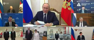 Совещание Путина с правительством