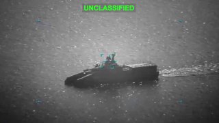 Удар по иранскому корвету