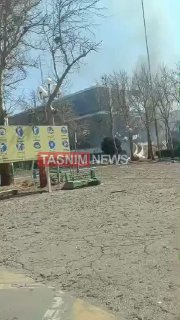 Удар по стадиону в Тегеране