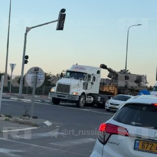 Переброска военной техники Израилем к границе с Ливаном