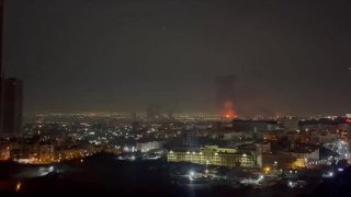 Авианалет по аэропорту Тегерана