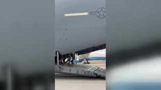 Трамп встречает тела погибших в Иране американских военных