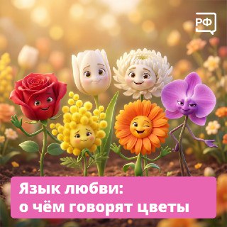 Цветы умеют говорить: словарь значений