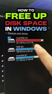 Как очистить диск от временных файлов за секунды