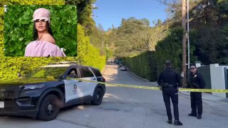 Неизвестная обстреляла дом Рианны в Лос-Анджелесе