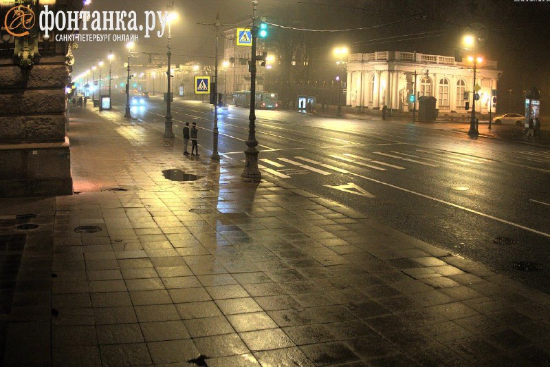 Мистика в туманном Петербурге – полоса на Невском не то, чем кажется