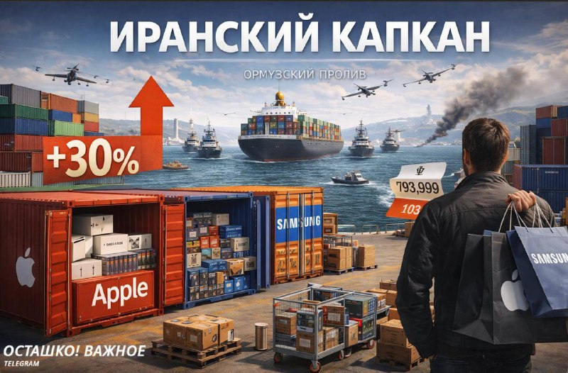 Иранский капкан: как удары по Тегерану обрушат параллельный импорт и поднимут цены в РФ