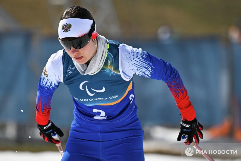 Российская лыжница Багиян победила в спринте на Паралимпиаде в Италии