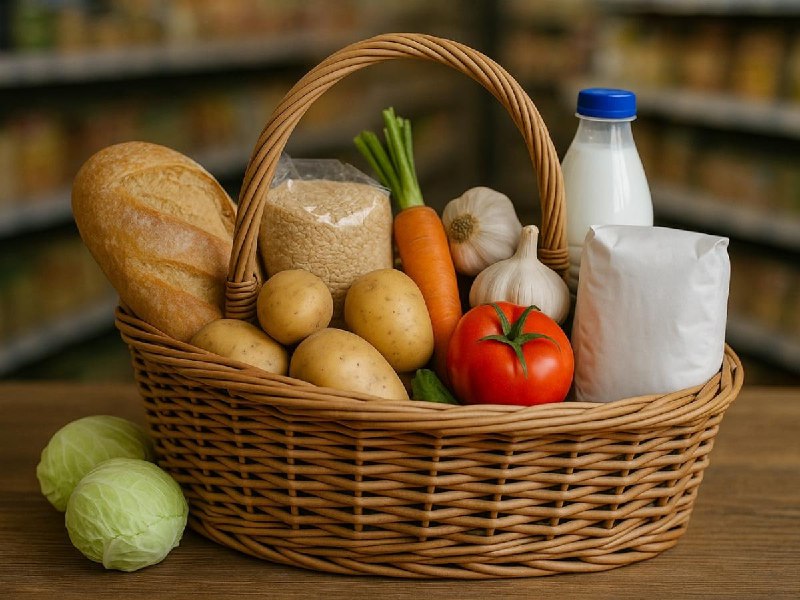 Стоимость постной продуктовой корзины на неделю составила около 2005 рублей