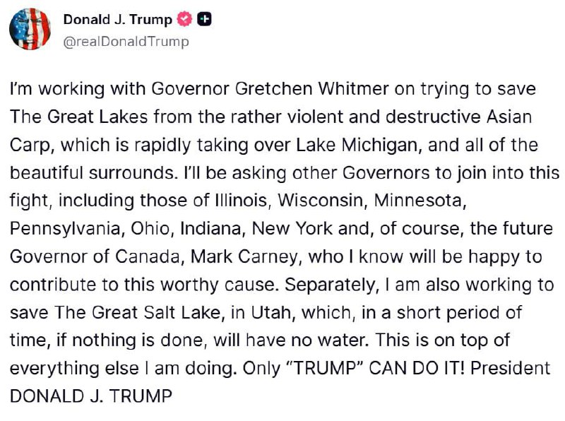 Трамп назвал премьера Канады «будущим губернатором»