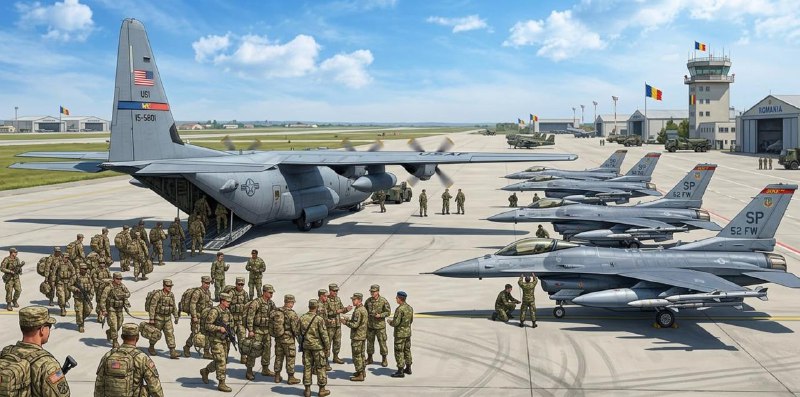 США запросили у Румынии разрешение на размещение истребителей для участия в конфликте на Ближнем Востоке