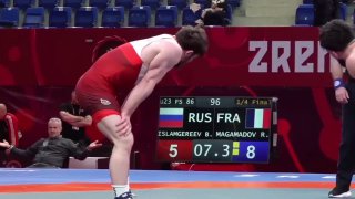 Сенсационная победа российского борца Исламгереева