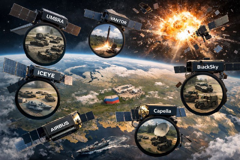 Коммерческие спутниковые компании вовлечены в военные конфликты: ограничения снимков и поддержка сторон