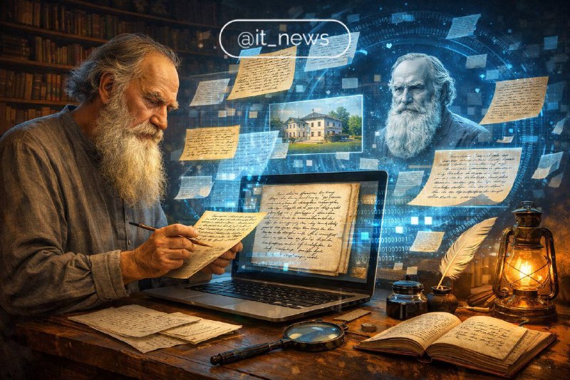 Яндекс и фонд Толстого оцифруют архивы с помощью ИИ