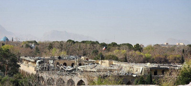 Поврежден дворец Рашк в Иране в результате ударов «Коалиции Эпштейна»