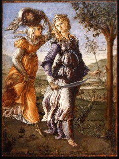 Возвращение Юдифи в Ветулию: история картины Боттичелли