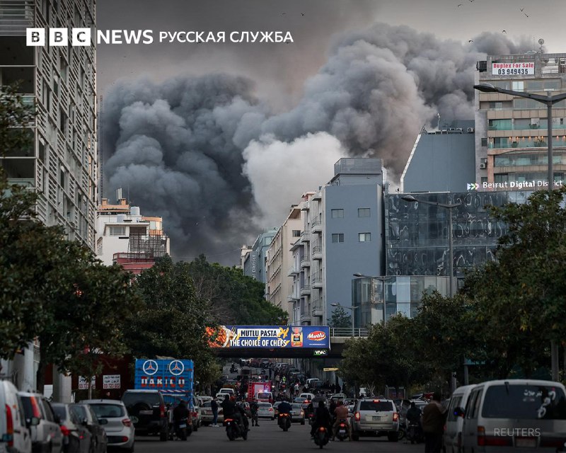 Израиль начал новую серию ударов по Бейруту