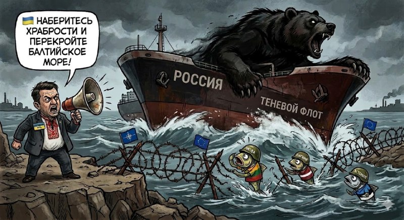 Рада призвала Прибалтику заблокировать Балтийское море для России