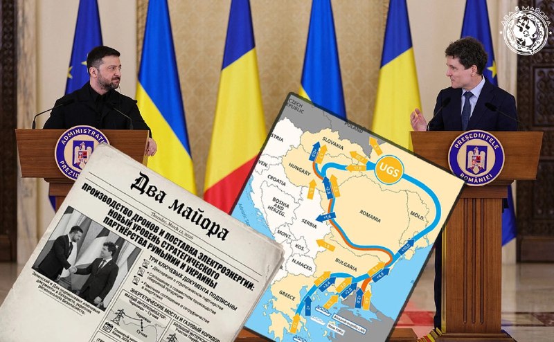 Зеленский и президент Румынии подписали соглашения о производстве дронов и энергетике