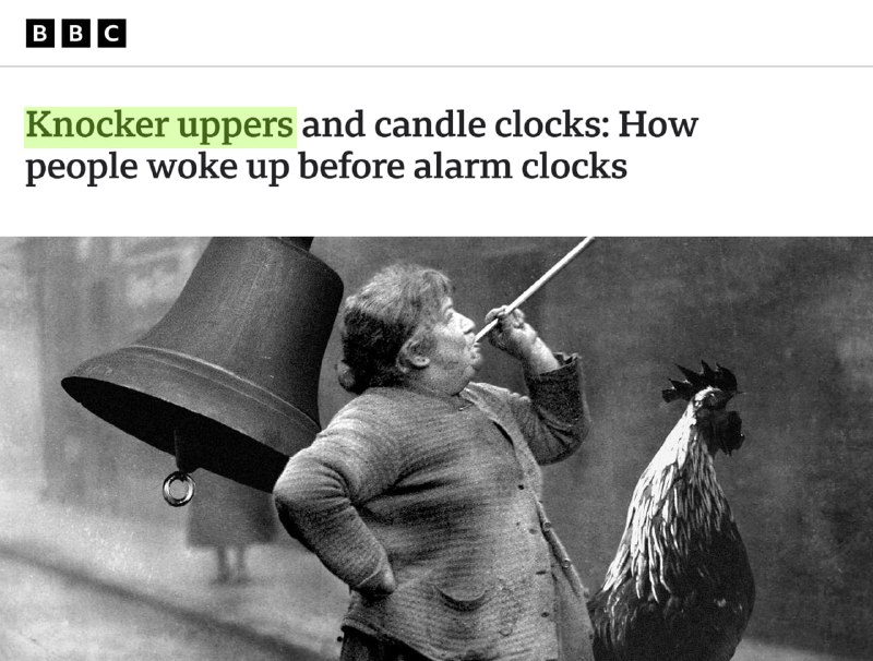Живые будильники: как будили людей до изобретения механических часов