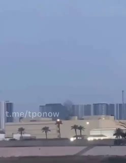 Дым окутал здание посольства США в Багдаде