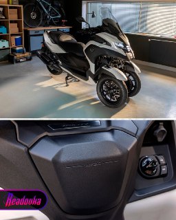 Yamaha выпустила первый серийный скутер с подушкой безопасности