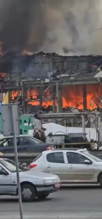 Последствия ударов ВВС Израиля по центру в Тегеране