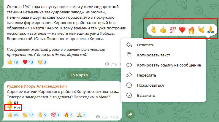В Самаре глава района устроил опрос о мессенджере без возможности проголосовать «против»