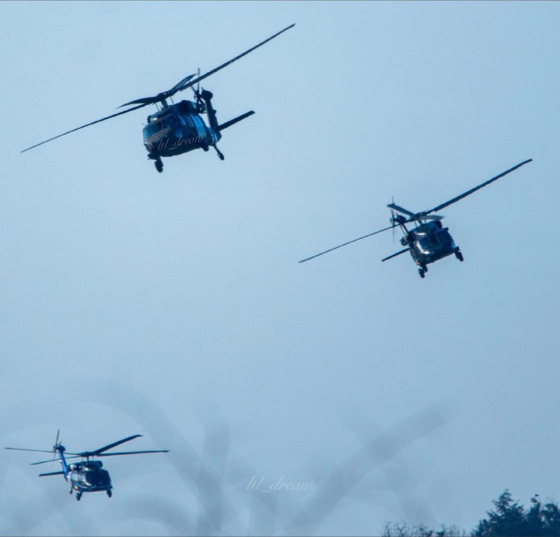 Кадры украинских вертолетов Black Hawk: происхождение техники