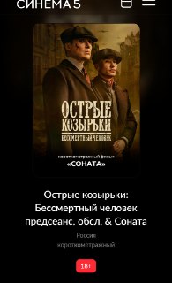 Сеть Синема 5 открыла предпродажу билетов на сиквел «Острых козырьков»