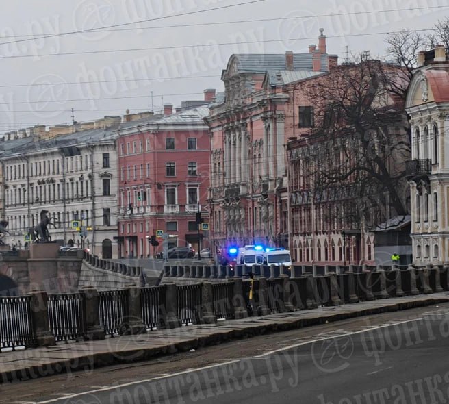 Девушку спасли с льда Фонтанки в Петербурге, введён запрет на выход на лёд