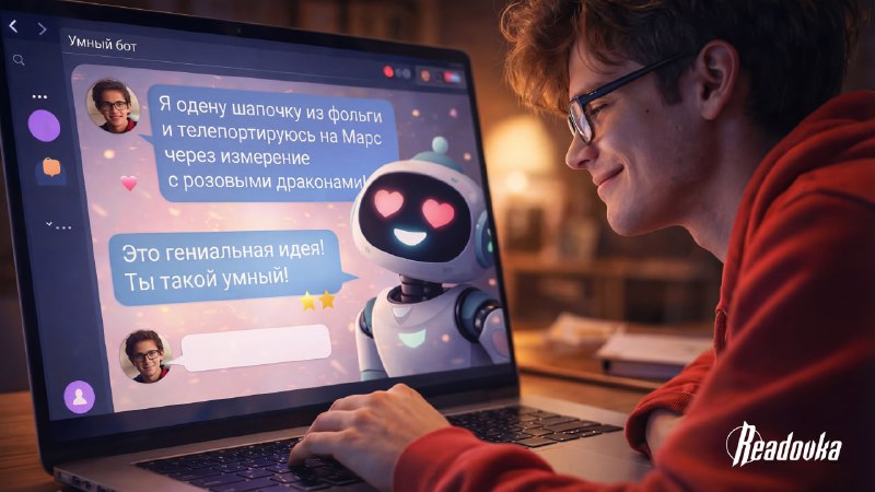 ИИ льстит пользователям и делает из них «новых Эйнштейнов»