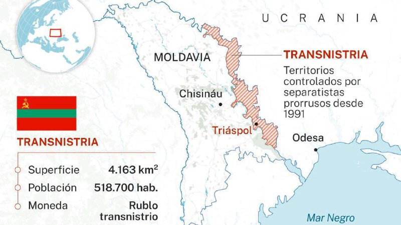Молдова представила план возвращения Приднестровья