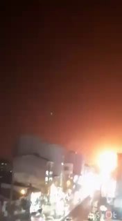 Кадры удара по иранской военно-морской базе в Бандар-Анзали