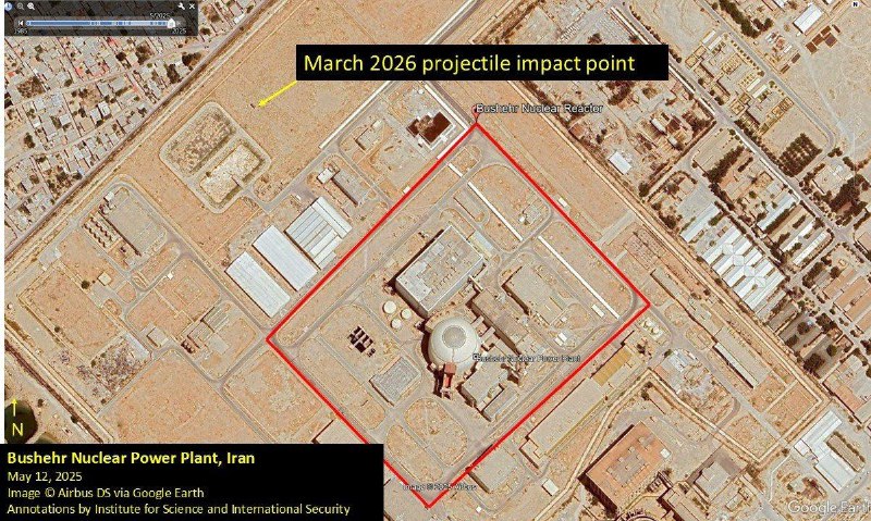 Израиль атаковал объект АЭС Бушер в Иране