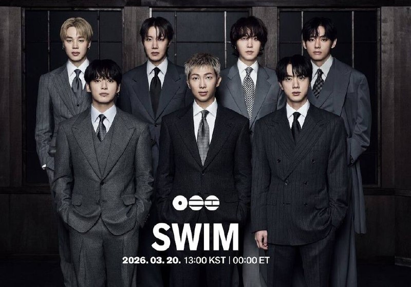 BTS выпустили клип на песню «SWIM» с Лили Рейнхарт