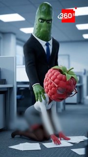 ИИ-мелодрамы про овощи и фрукты заполонили соцсети