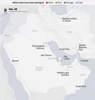 39 энергетических объектов пострадали в ходе американо-израильской войны против Ирана
