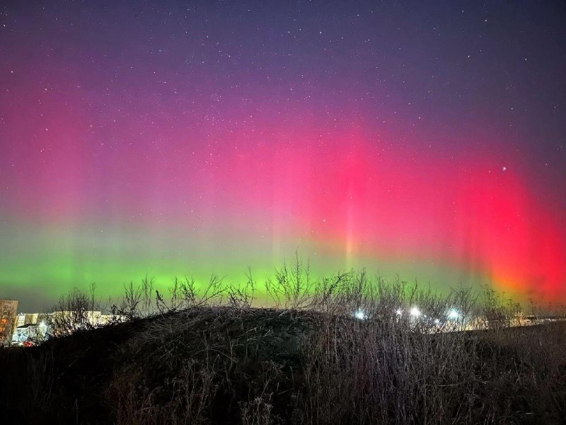 Магнитные бури и полярные сияния ожидаются в ближайшие часы