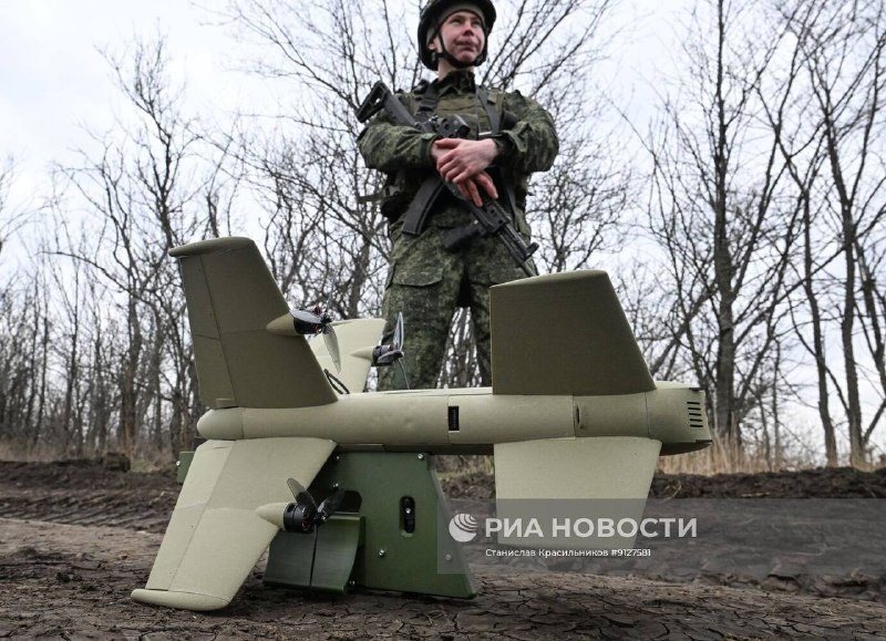 Боец с дроном «Ёлка» на Добропольском направлении