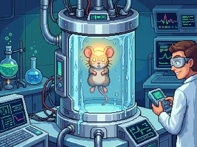 Немецкие ученые оживили мозг мыши после глубокой заморозки