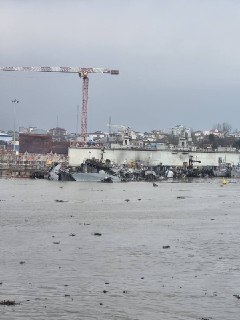 Последствия израильского удара по базе ВМС Ирана на Каспии