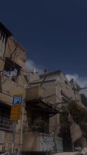 Последствия ракетного удара Ирана по Тель-Авиву