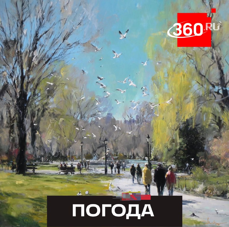 Аномальное тепло до +16°С и опасность льда в Подмосковье