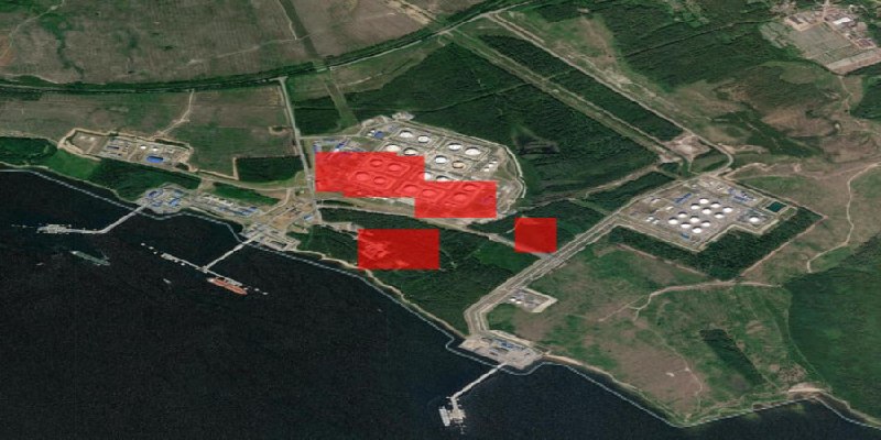 Удар дронов ВСУ по порту Приморска: повреждена топливная емкость