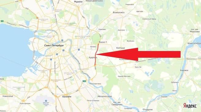 Дорожные работы потеснят водителей на развязке Мурманского шоссе и КАД