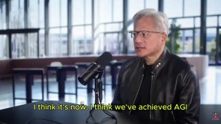 Гендиректор Nvidia: ИИ достиг уровня AGI