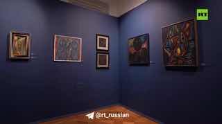 Выставка работ отца Ирины Волк открылась в доме Булгакова