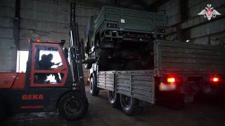 Минобороны показало новые бронеавтомобили Улан-2 для группировки Центр